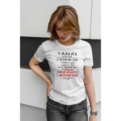 Tanár vagyok fehér póló
