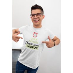 Csak nyugi tanító bácsi fehér póló