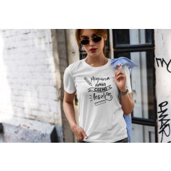 Megvárom amíg csend lesz fehér póló