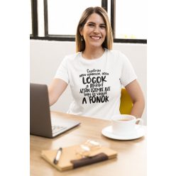 Gyakran arra gondolok fehér póló