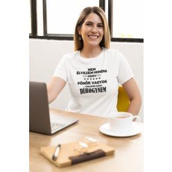 Nem élvezem mindig fehér póló