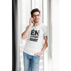 Én vagyok a főnök fehér póló