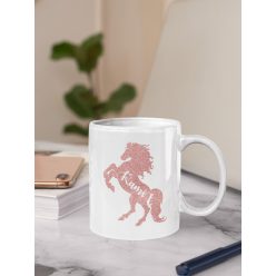 Lovas bögre egyedi névvel