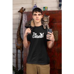 The Catfather fekete póló