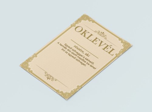 Egyedi oklevél