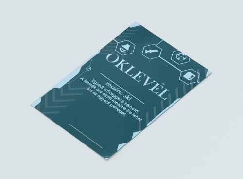 Gamer oklevél