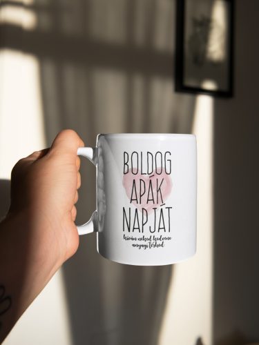 Boldog Apák napját bögre