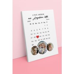 A nap amikor az Anyukám lettél kollázs 3 képből