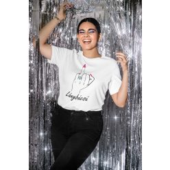 Lánybúcsú feliratos fehér póló