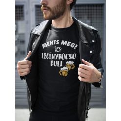 Ments meg! fekete póló