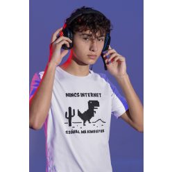 Nincs internet fehér póló