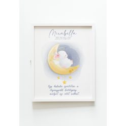 Egyedi nyuszis emlékőrző