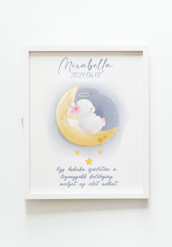 Egyedi nyuszis emlékőrző