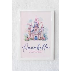 Kastélyos egyedi emlékőrző