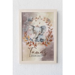 Elefántos egyedi emlékőrző