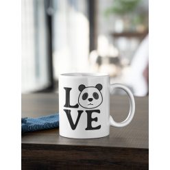 LOVE pandás bögre