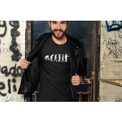 Méhész evolúció fekete póló