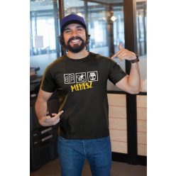 Méhész fekete póló