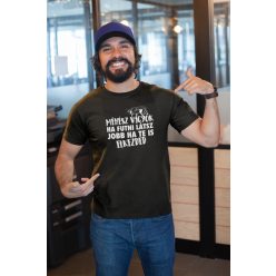 Méhész vagyok fekete póló