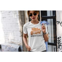 Anyatigris fehér póló