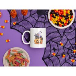 Halloweeni cicás bögre