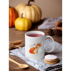 Egyedi rókás bögre