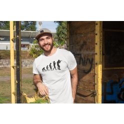 Katona evolúció fehér póló