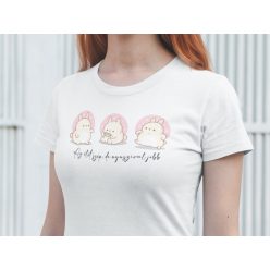 Az élet szép de nyuszival jobb fehér póló