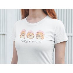 Az élet szép de rókával jobb fehér póló