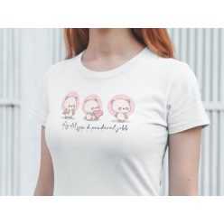 Az élet szép de pandával jobb fehér póló