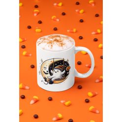 Halloweeni szellemes bögre