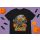 Halloweeni kaszás tök fekete póló