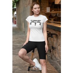 Élet a kormány mögött fehér póló