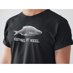 Keeping it reel fekete póló