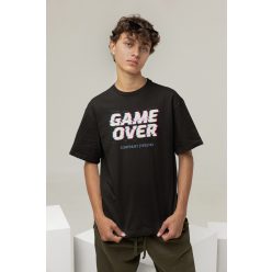 GAME OVER fekete póló