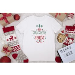 Első karácsonyom apaként fehér póló
