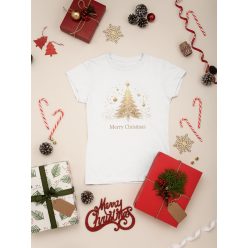 Merry Christmas fehér póló