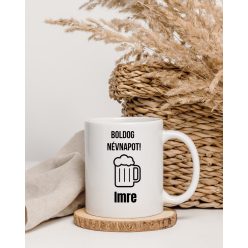 Boldog Névnapot Imre bögre