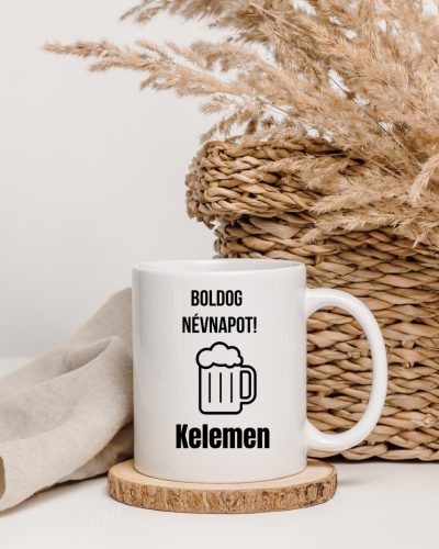 Boldog Névnapot Kelemen bögre