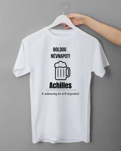 Boldog Névnapot Achilies póló