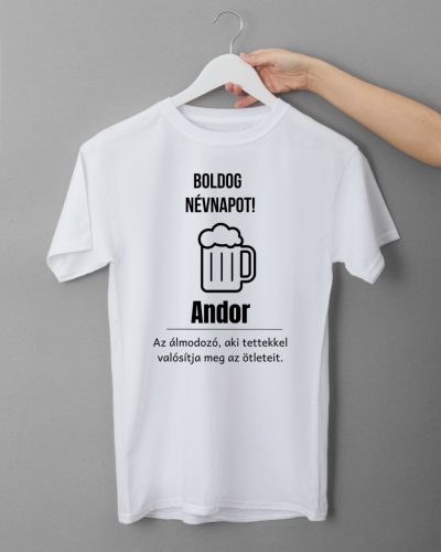 Boldog Névnapot Andor póló