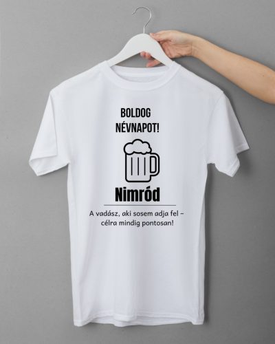 Boldog Névnapot Nimród póló