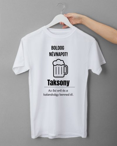Boldog Névnapot Taksony póló