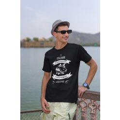 A legjobb horgász(szülinapos) pontyos fekete póló