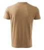 V-neck póló unisex homok S