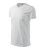 Heavy V-neck póló unisex fehér S