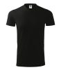 Heavy V-neck póló unisex fekete S