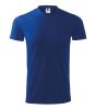 Heavy V-neck póló unisex királykék XL
