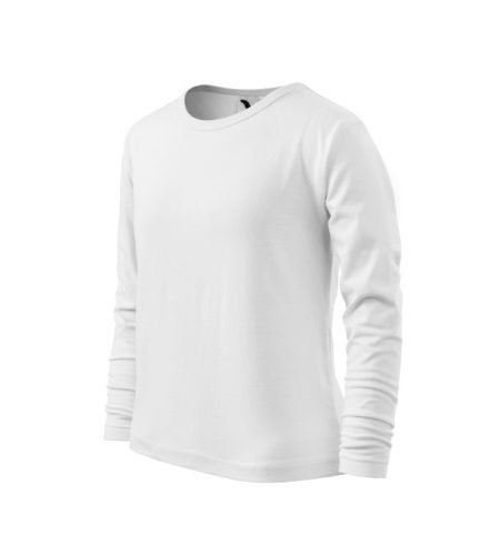 Fit-T LS póló gyerek fehér 110 cm/4 éves