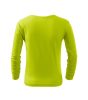 Fit-T LS póló gyerek lime 158 cm/12 éves